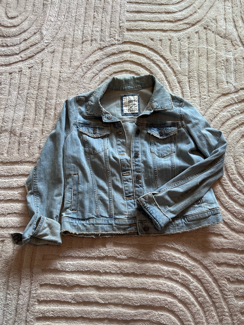 Light Wash Denim Jacket - Classic Jean Jacket